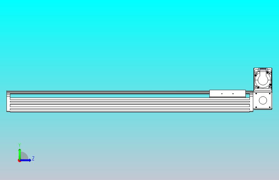 皮带直线轴半封闭可选导轨TPA-HNB-140D-120-L650-RU-C-P40-N3