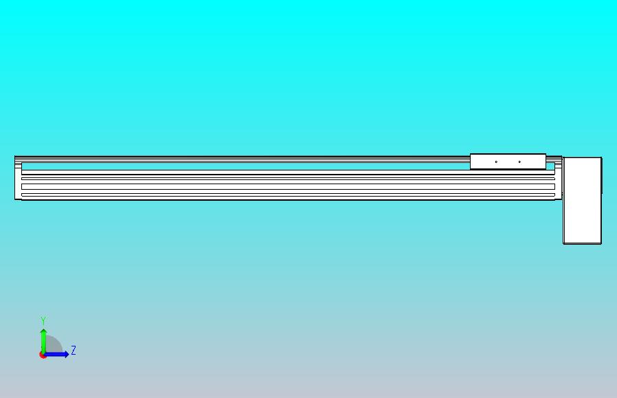 皮带直线轴半封闭可选导轨TPA-HNB-140D-120-L700-LP-C-P40-N3
