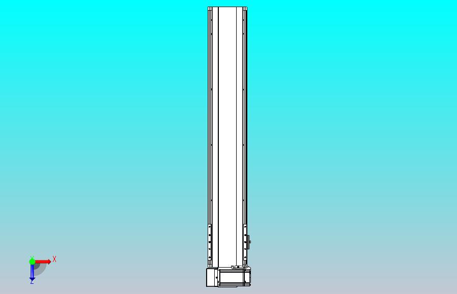 皮带直线轴半封闭可选导轨TPA-HNB-140D-120-L700-LU-Y-P40-N3