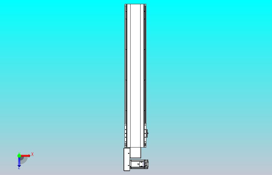 皮带直线轴半封闭可选导轨TPA-HNB-140D-120-L700-ML-C-P40-N3