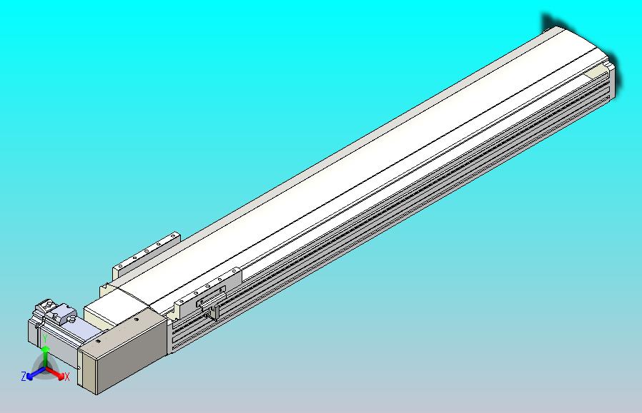 皮带直线轴半封闭可选导轨TPA-HNB-140D-120-L700-MR-C-P40-N3