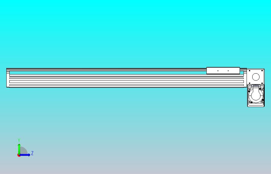 皮带直线轴半封闭可选导轨TPA-HNB-140D-120-L700-RP-C-P40-N3