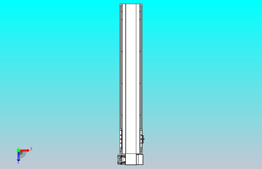 皮带直线轴半封闭可选导轨TPA-HNB-140D-120-L700-RP-Y-P40-N3