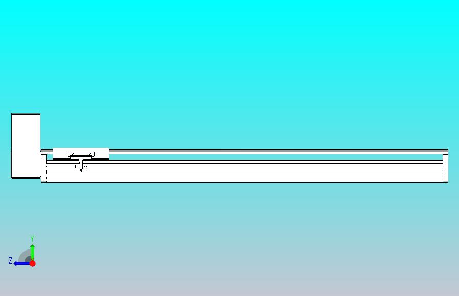 皮带直线轴半封闭可选导轨TPA-HNB-140D-120-L700-RU-C-P40-N3