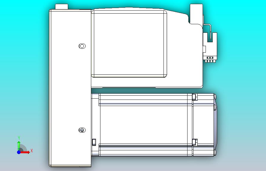 皮带直线轴半封闭可选导轨TPA-HNB-140D-120-L750-LP-Y-P40-N3