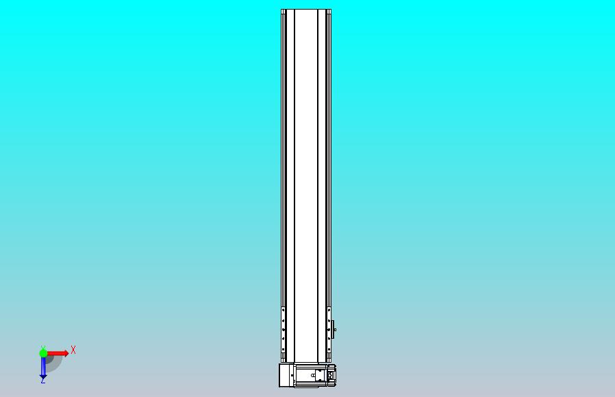 皮带直线轴半封闭可选导轨TPA-HNB-140D-120-L750-LU-Y-P40-N3