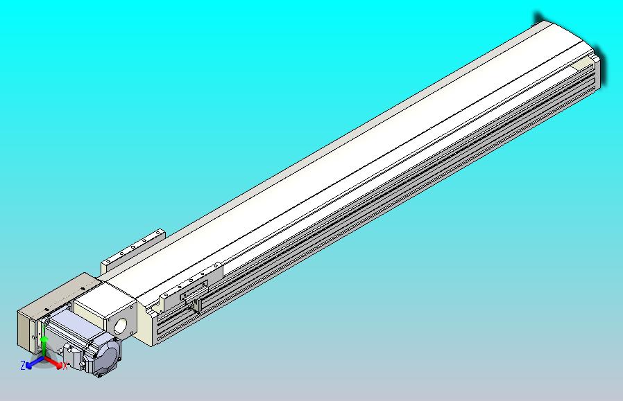 皮带直线轴半封闭可选导轨TPA-HNB-140D-120-L750-ML-C-P40-N3