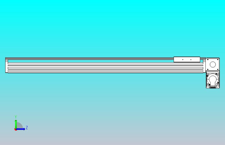 皮带直线轴半封闭可选导轨TPA-HNB-140D-120-L750-RP-C-P40-N3