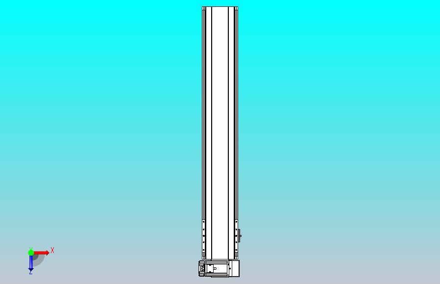 皮带直线轴半封闭可选导轨TPA-HNB-140D-120-L750-RU-Y-P40-N3