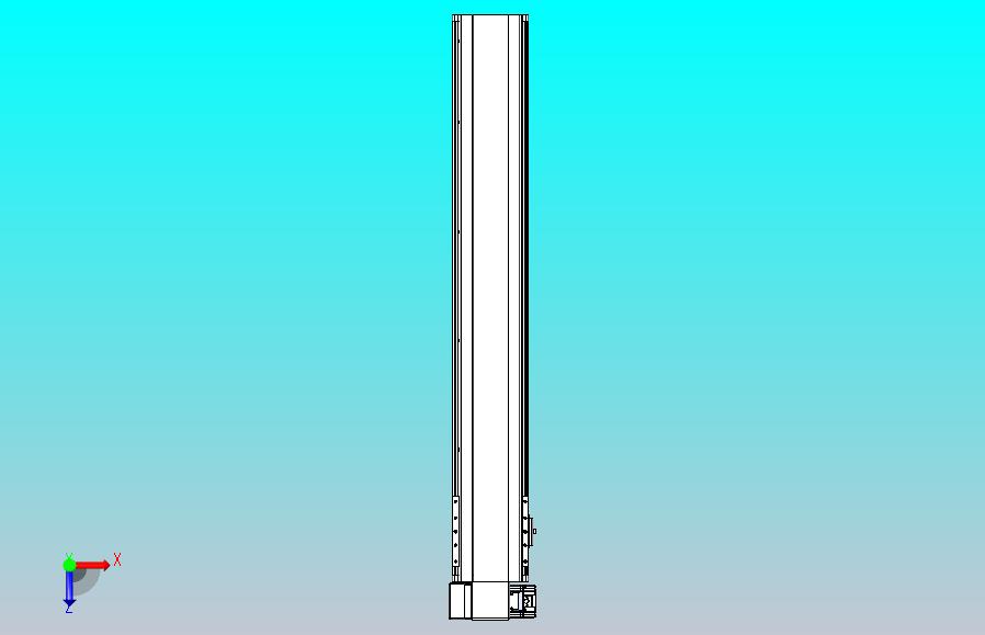 皮带直线轴半封闭可选导轨TPA-HNB-140D-120-L800-LP-Y-P40-N3
