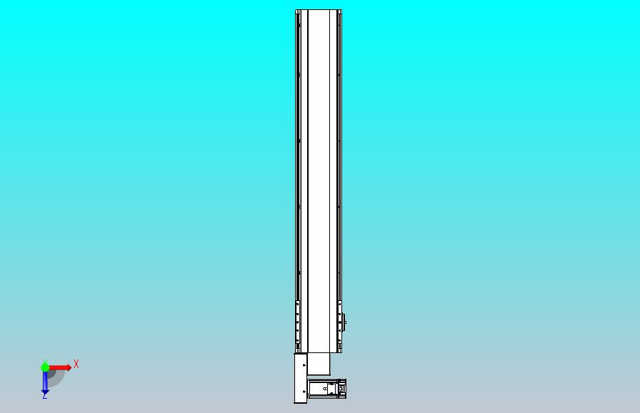 皮带直线轴半封闭可选导轨TPA-HNB-140D-120-L800-ML-C-P40-N3
