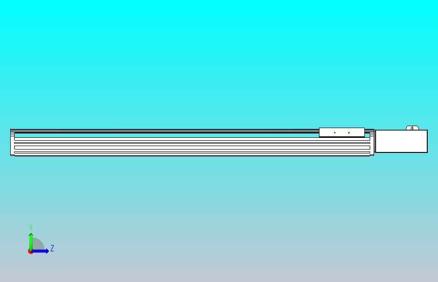皮带直线轴半封闭可选导轨TPA-HNB-140D-120-L800-ML-Y-P40-N3