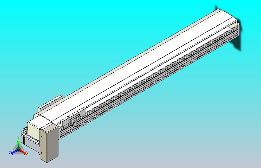 皮带直线轴半封闭可选导轨TPA-HNB-140D-120-L800-RP-C-P40-N3
