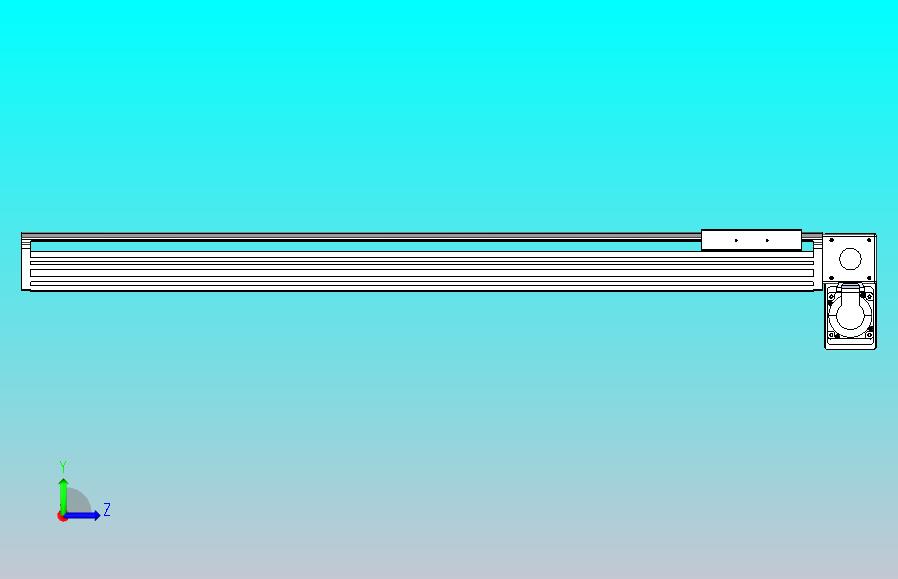 皮带直线轴半封闭可选导轨TPA-HNB-140D-120-L800-RP-C-P40-N3