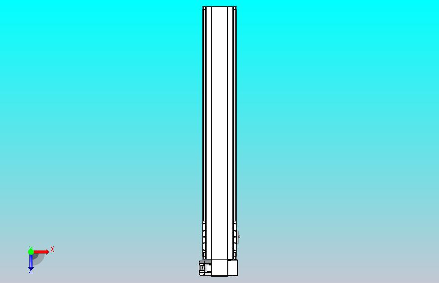 皮带直线轴半封闭可选导轨TPA-HNB-140D-120-L800-RP-Y-P40-N3