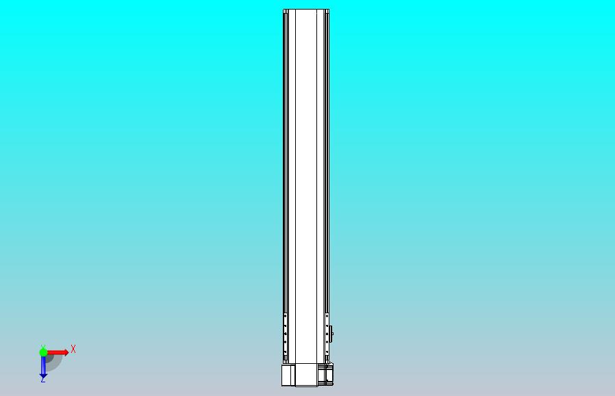 皮带直线轴半封闭可选导轨TPA-HNB-140D-120-L850-LP-Y-P40-N3