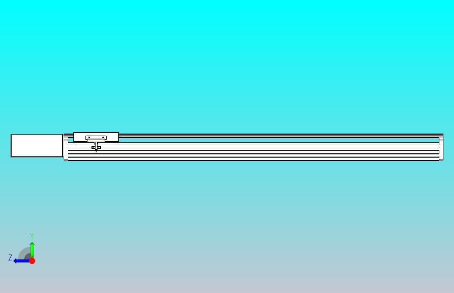 皮带直线轴半封闭可选导轨TPA-HNB-140D-120-L850-MR-Y-P40-N3