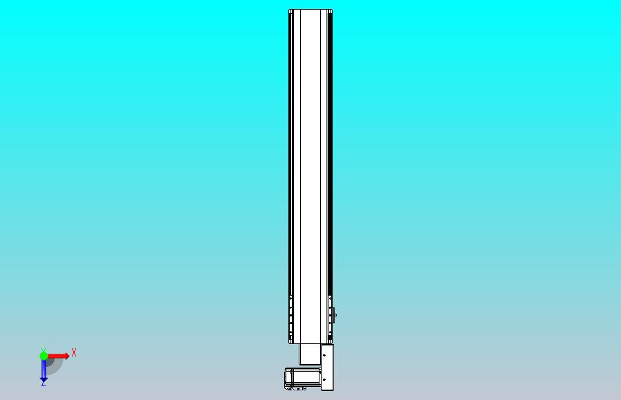 皮带直线轴半封闭可选导轨TPA-HNB-140D-120-L850-MR-Y-P40-N3