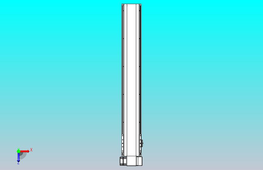 皮带直线轴半封闭可选导轨TPA-HNB-140D-120-L850-RP-Y-P40-N3