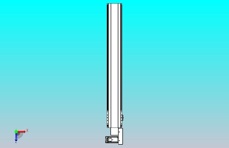 皮带直线轴半封闭可选导轨TPA-HNB-140D-120-L900-MR-Y-P40-N3