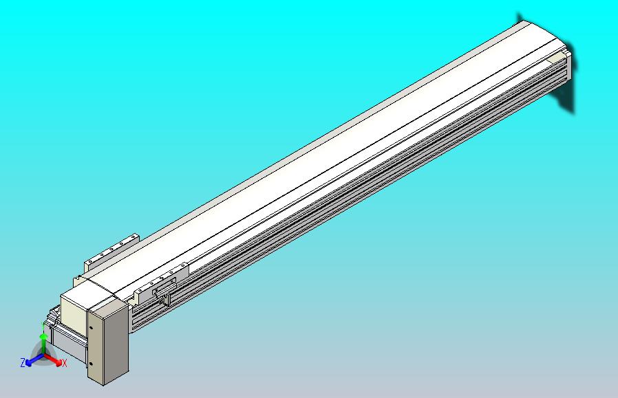 皮带直线轴半封闭可选导轨TPA-HNB-140D-120-L900-RP-C-P40-N3