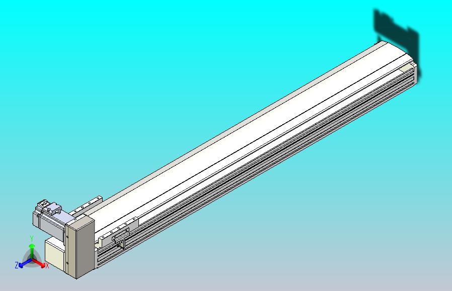 皮带直线轴半封闭可选导轨TPA-HNB-140D-120-L900-RU-C-P40-N3