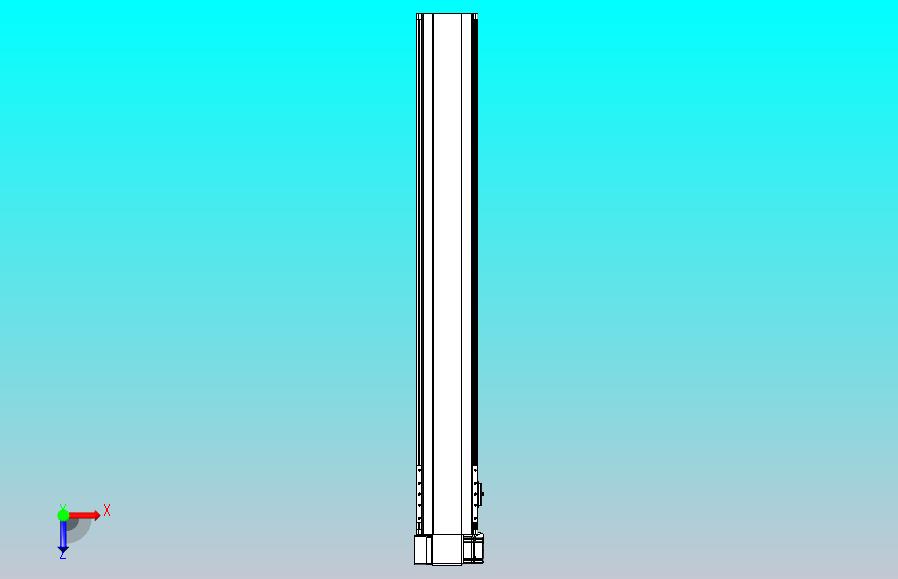 皮带直线轴半封闭可选导轨TPA-HNB-140D-120-L950-LP-Y-P40-N3