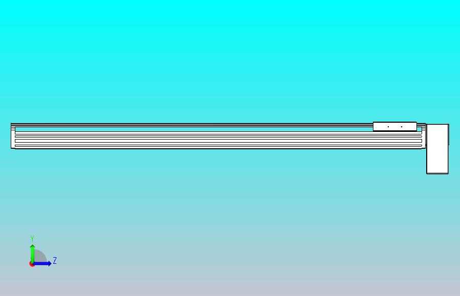 皮带直线轴半封闭可选导轨TPA-HNB-140D-120-L1000-LP-Y-P40-N3