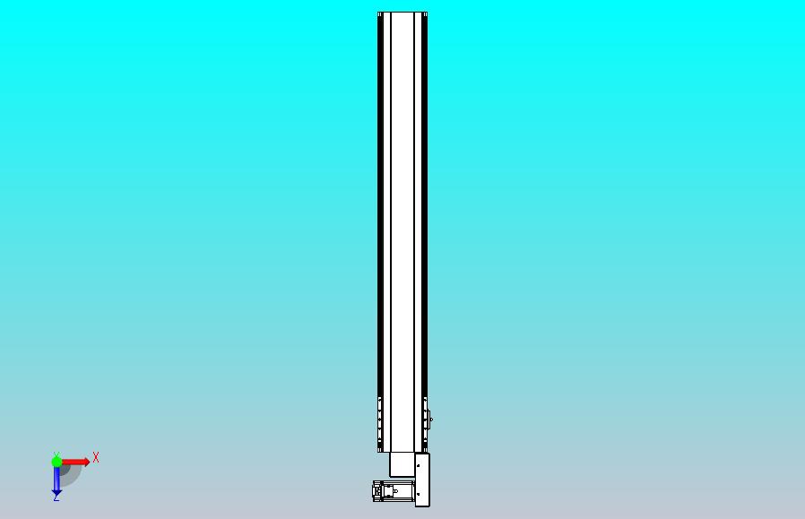 皮带直线轴半封闭可选导轨TPA-HNB-140D-120-L1000-MR-Y-P40-N3