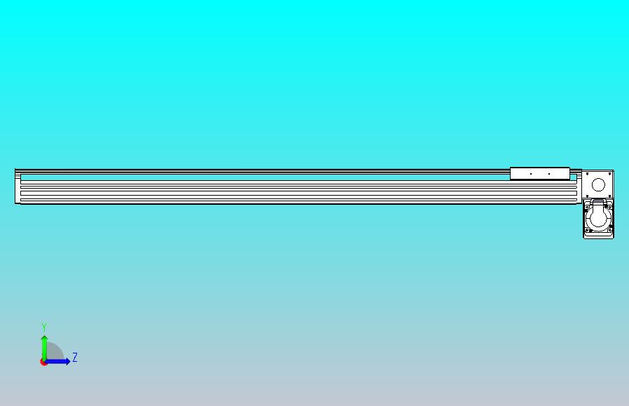 皮带直线轴半封闭可选导轨TPA-HNB-140D-120-L1000-RP-C-P40-N3