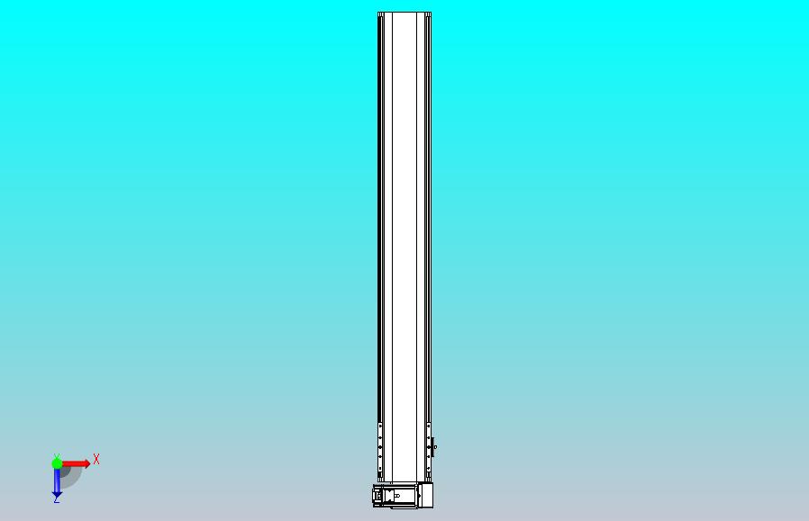 皮带直线轴半封闭可选导轨TPA-HNB-140D-120-L1000-RU-Y-P40-N3