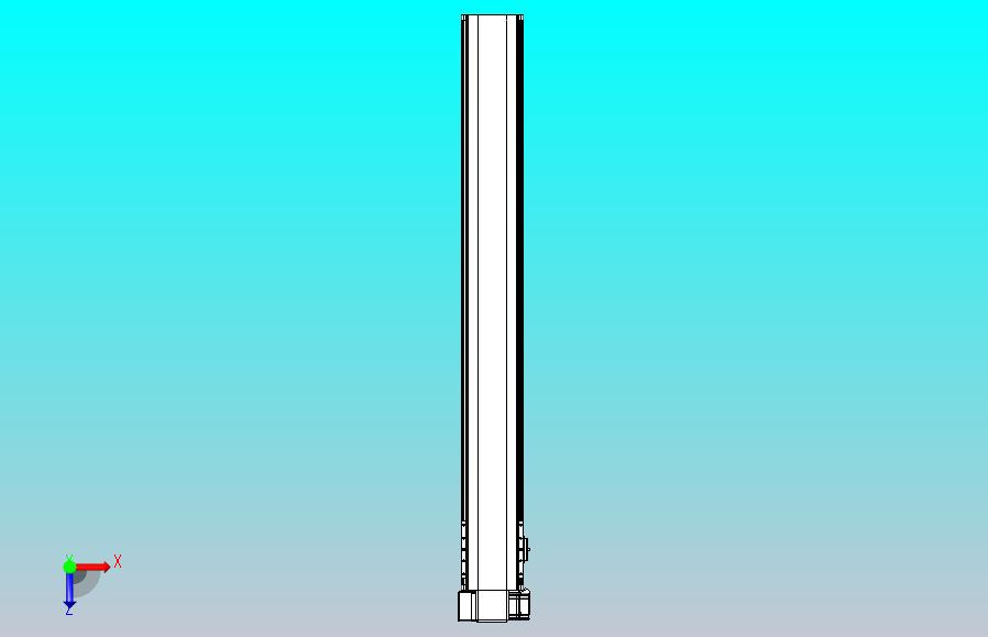 皮带直线轴半封闭可选导轨TPA-HNB-140D-120-L1050-LP-Y-P40-N3