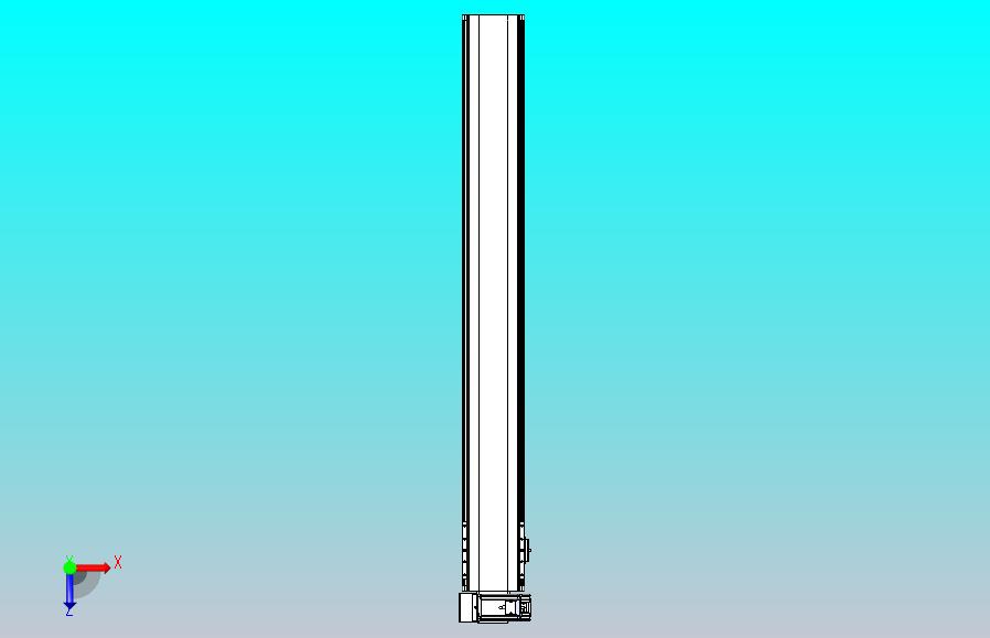 皮带直线轴半封闭可选导轨TPA-HNB-140D-120-L1050-LU-Y-P40-N3