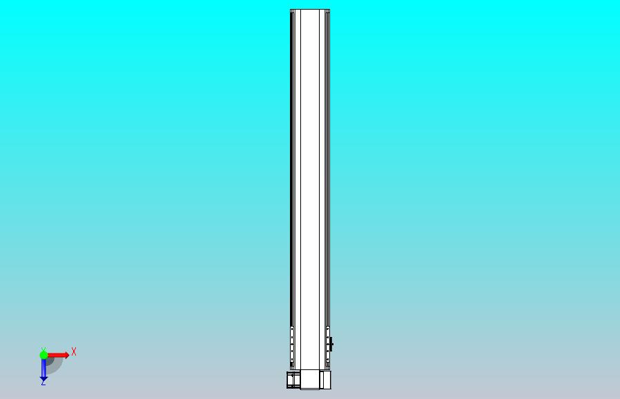 皮带直线轴半封闭可选导轨TPA-HNB-140D-120-L1050-RP-Y-P40-N3