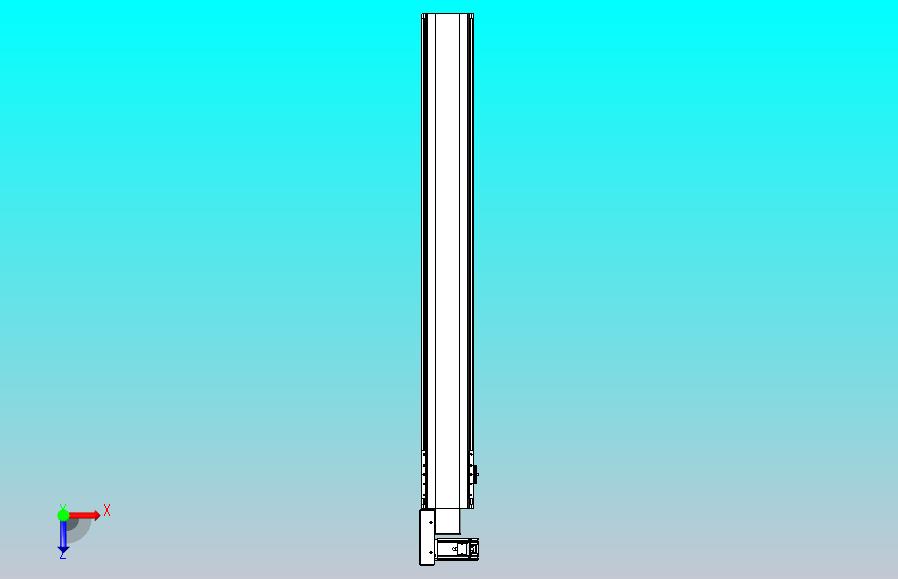 皮带直线轴半封闭可选导轨TPA-HNB-140D-120-L1100-ML-Y-P40-N3