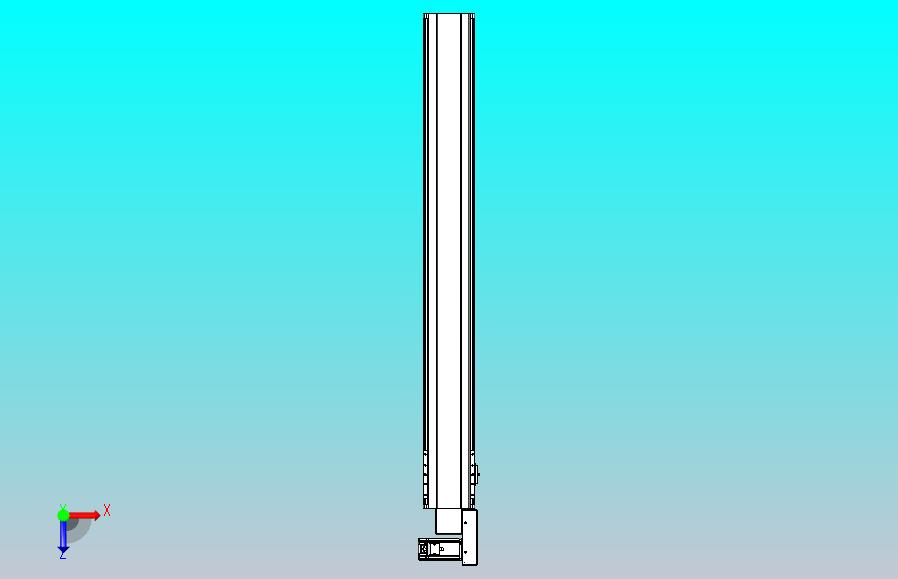 皮带直线轴半封闭可选导轨TPA-HNB-140D-120-L1100-MR-Y-P40-N3