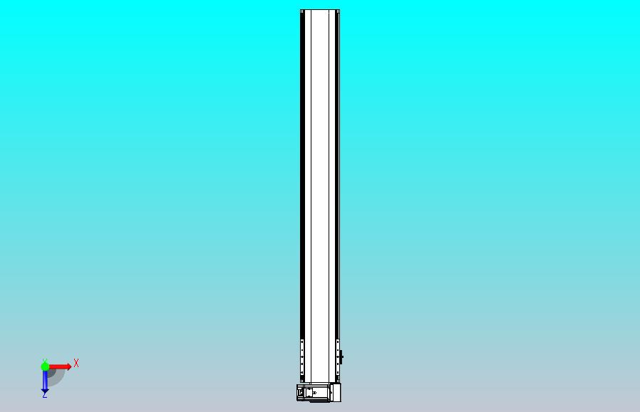 皮带直线轴半封闭可选导轨TPA-HNB-140D-120-L1100-RU-Y-P40-N3