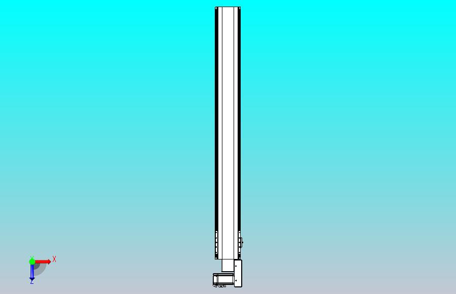 皮带直线轴半封闭可选导轨TPA-HNB-140D-120-L1150-MR-Y-P40-N3