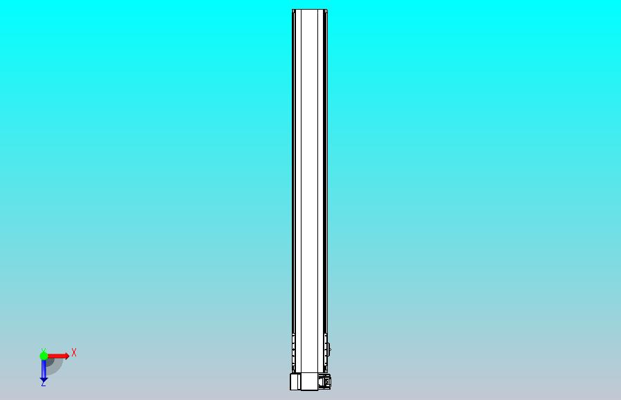 皮带直线轴半封闭可选导轨TPA-HNB-140D-120-L1200-LP-Y-P40-N3