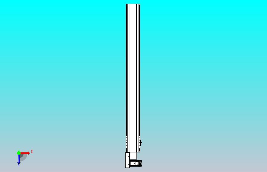 皮带直线轴半封闭可选导轨TPA-HNB-140D-120-L1200-ML-Y-P40-N3
