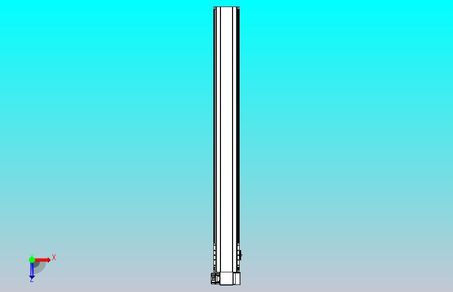 皮带直线轴半封闭可选导轨TPA-HNB-140D-120-L1200-RP-Y-P40-N3