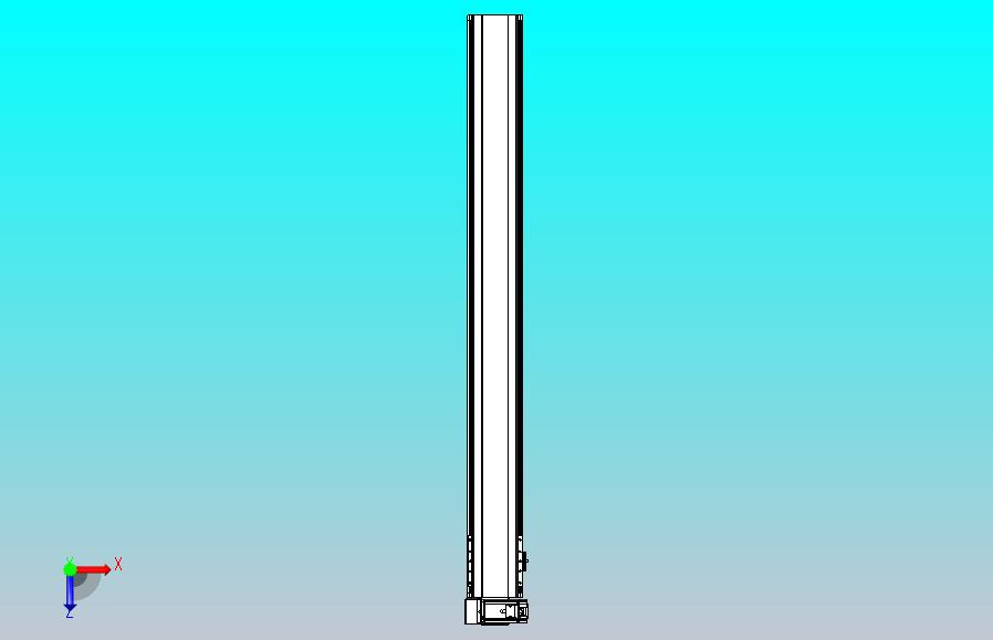 皮带直线轴半封闭可选导轨TPA-HNB-140D-120-L1250-LU-Y-P40-N3