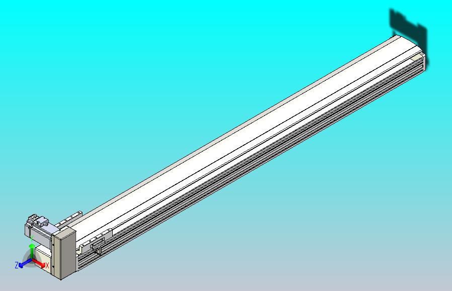 皮带直线轴半封闭可选导轨TPA-HNB-140D-120-L1250-RU-C-P40-N3