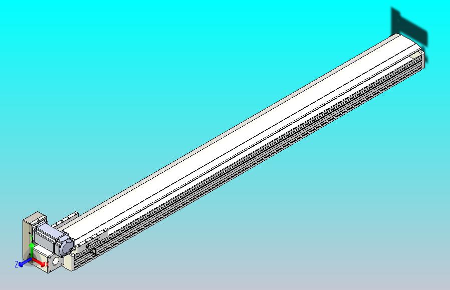 皮带直线轴半封闭可选导轨TPA-HNB-140D-120-L1300-LU-C-P40-N3