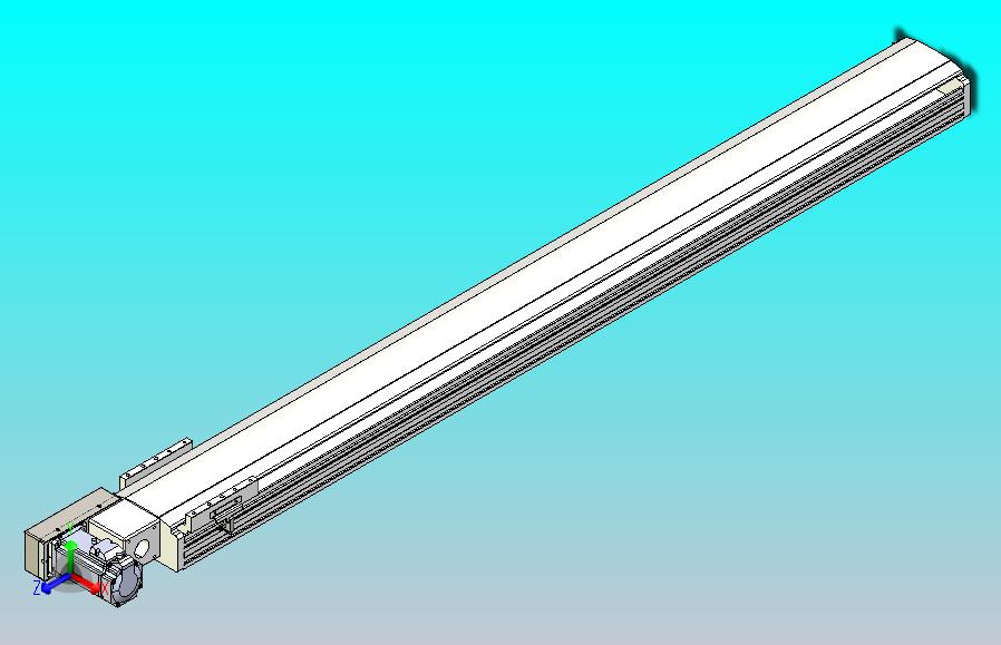 皮带直线轴半封闭可选导轨TPA-HNB-140D-120-L1300-ML-Y-P40-N3