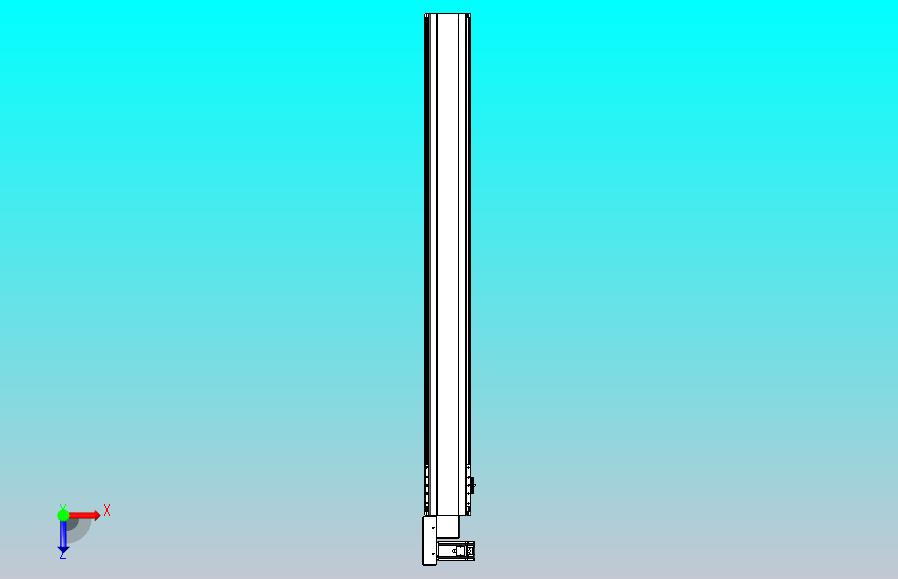 皮带直线轴半封闭可选导轨TPA-HNB-140D-120-L1300-ML-Y-P40-N3