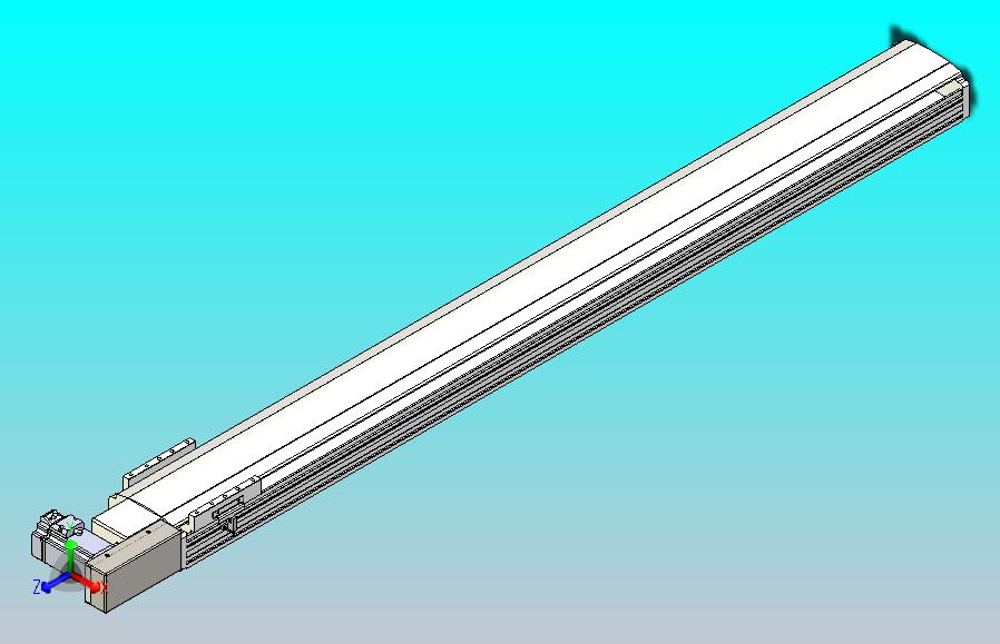 皮带直线轴半封闭可选导轨TPA-HNB-140D-120-L1300-MR-C-P40-N3
