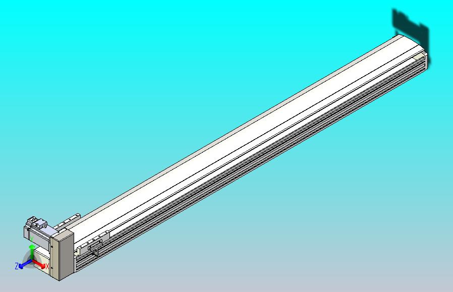 皮带直线轴半封闭可选导轨TPA-HNB-140D-120-L1300-RU-C-P40-N3