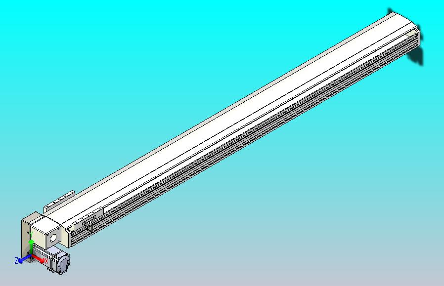 皮带直线轴半封闭可选导轨TPA-HNB-140D-120-L1350-LP-C-P40-N3