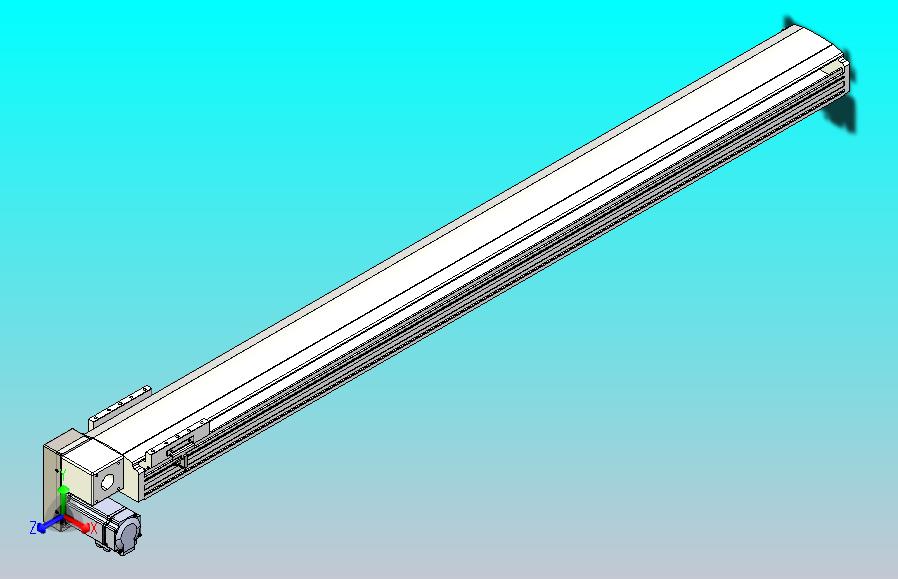 皮带直线轴半封闭可选导轨TPA-HNB-140D-120-L1350-LP-C-P40-N3
